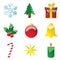 Glossy Christmas icons