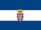 Glossy glass Flag of Jerez