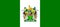 Glossy glass flag of Rhodesia de facto independent 1965â€“1979