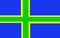 Glossy glass Flag of Ã–land