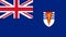 Glossy glass Government ensign of the British Antarctic Territory