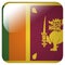 Glossy icon with flag of Sri Lanka