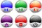 Glossy multimedia buttons