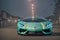 A glossy reality lamborghini aventador supercar render image generative by AI