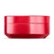 Glossy red cosmetic cream jar mockup template
