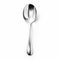 Glossy Silver Slotted Spoon On White Background
