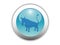 Glossy Zodiac Button Icon