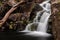 Gloucester falls long exposure with low flow water due to drought