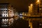 Gloucester Historic Harbour by night