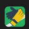 Gloves keeper icon