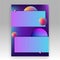 Glow gradient futuristic background 3d motion