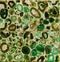 Glow Precious Stone Mineral Underground Treasure Rock Pattern Cross Section Jade Gem Energy Green Jewelry Nature Geology Wonder