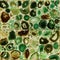 Glow Precious Stone Mineral Underground Treasure Rock Pattern Cross Section Jade Gem Energy Green Jewelry Nature Geology Wonder