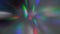 The glow of rainbow holographic chromatic lights zoom. Aura wave abstract background