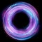 Glow swirl light effect. Circular lens flare. Abstract rotational lines. Power energy element. Luminous sci-fi. Shining