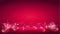 Glow wave or light aura on red bokeh background. Abstract decorative elements for design uses. Bright radial effect with