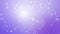 Glowing animated purple bokeh background