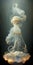 Glowing Bioluminescent Jellyfish