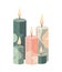 Glowing candles symbolizes love and spirituality