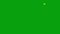 Glowing christmas tree green screen motion graphics