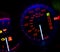 The glowing dashboard