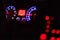 Glowing dashboard