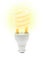 Glowing energy saving light bulb