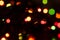 glowing geometric shape shiny colorful christmas lights