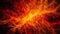 Glowing inferno ignites wallpaper in fiery explosion generated by AI