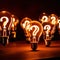 Glowing light bulb with question mark, indicating curiosity and questioning knowledge