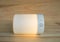 Glowing modern wireless speaker with light function for music player