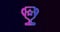 Glowing neon line Challenge Leaderboard Winner Icon