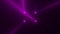 Glowing neon purple spotlight rays on disco stage