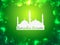 Glowing ramadan kareem background