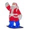 Glowing Santa Claus