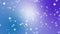 Glowing sparkles on purple blue background