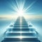 Glowing Stairway to Heaven, Spiritual Concept