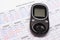 Glucose meter on medical forms for diabetes