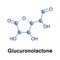 Glucuronolactone structural connective tissue