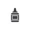 Glue bottle vector icon