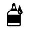 Glue, drop, bottle, stationery glue  fully editable vector icon