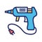 Glue gun, glue, gun, tool fully editable vector icon