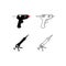 Glue gun icon