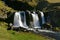 Gluggafoss waterfall in Iceland