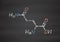 Glutamine (l-glutamine, Gln, Q) amino acid molecule