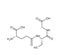 Glutathione structural formula of molecular structure