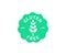 Gluten Free label or sticker logo design. No Wheat. Allergy Diet. Green Organic Natural Eco Bio Food Products Label Stamp.