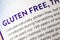 Gluten free oats grain food label diet celiac disease allergy intolerance