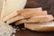 Gluten free rice sour dough bread