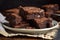 gluten-free and vegan brownies, perfectly fudgy and chewy with rich chocolate flavor